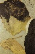 Edouard Vuillard, portrait of bonnard